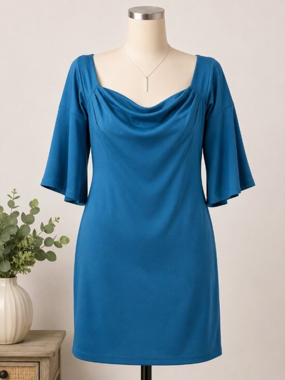 💙 Cynthia Steffe Teal Sheath Dress | Size 8 💙